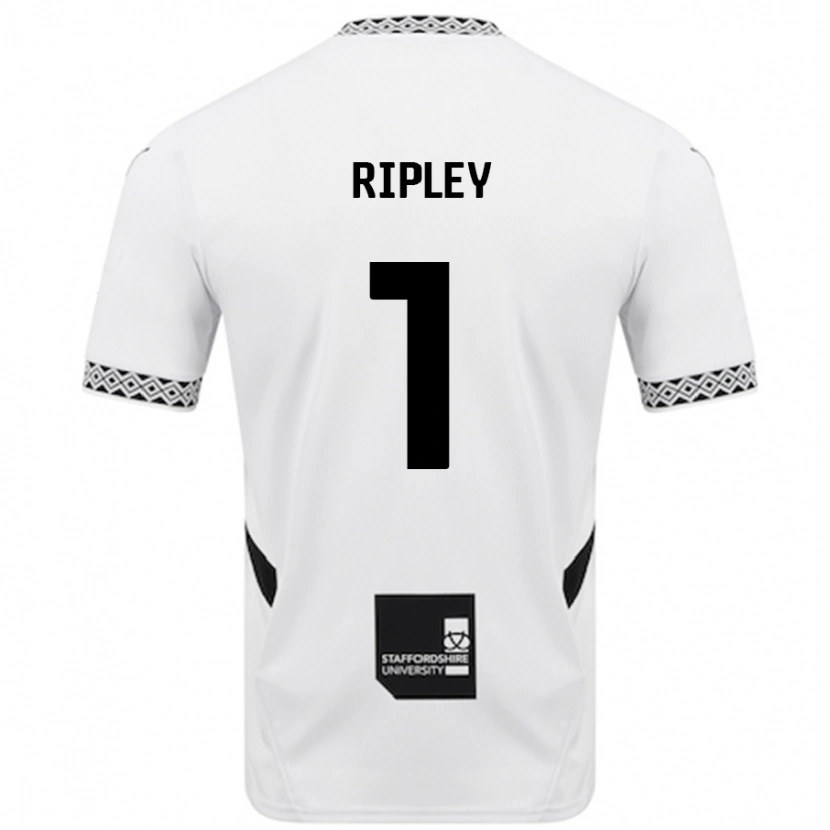 Danxen Kid Connor Ripley #1 White Home Jersey 2024/25 T-Shirt