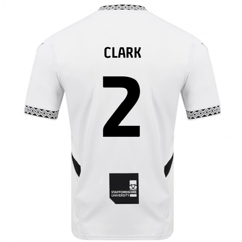 Danxen Kid Mitch Clark #2 White Home Jersey 2024/25 T-Shirt