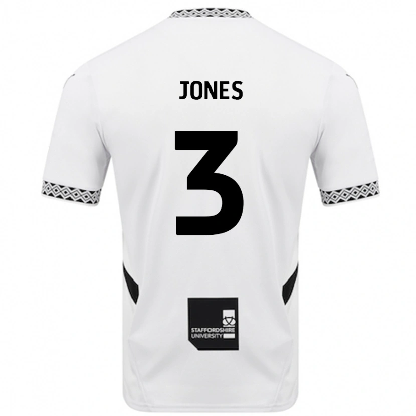 Danxen Kid Dan Jones #3 White Home Jersey 2024/25 T-Shirt