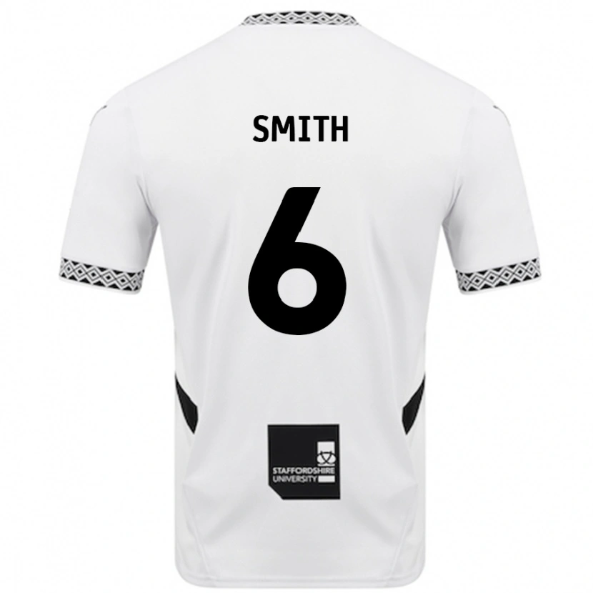 Danxen Kid Nathan Smith #6 White Home Jersey 2024/25 T-Shirt