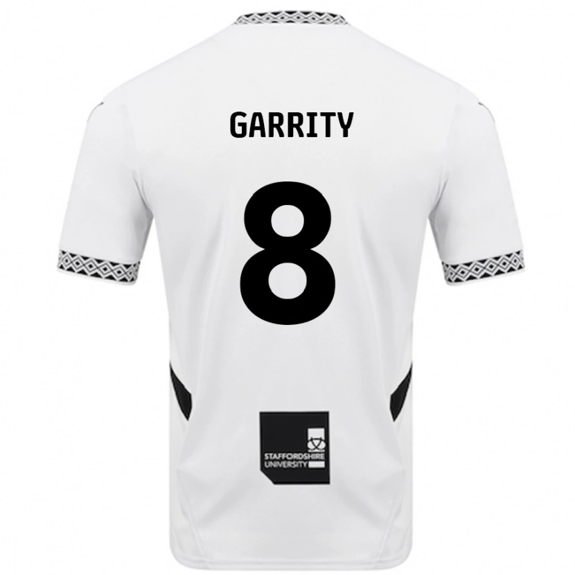 Danxen Kid Ben Garrity #8 White Home Jersey 2024/25 T-Shirt