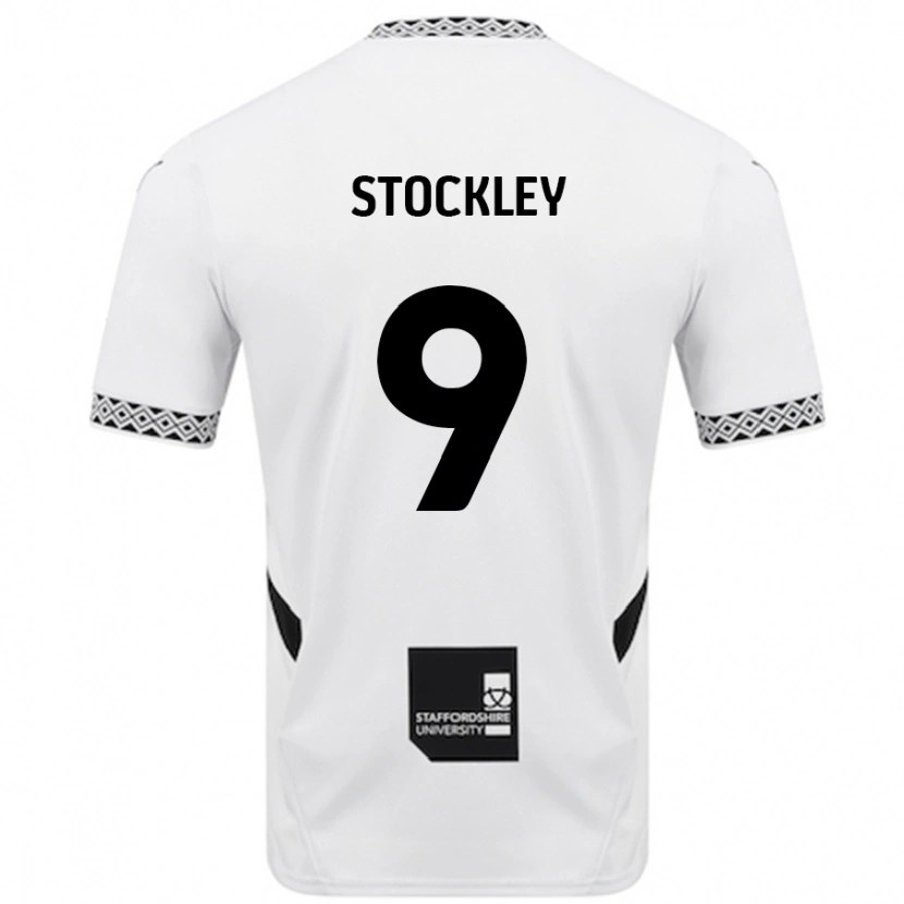 Danxen Kid Jayden Stockley #9 White Home Jersey 2024/25 T-Shirt