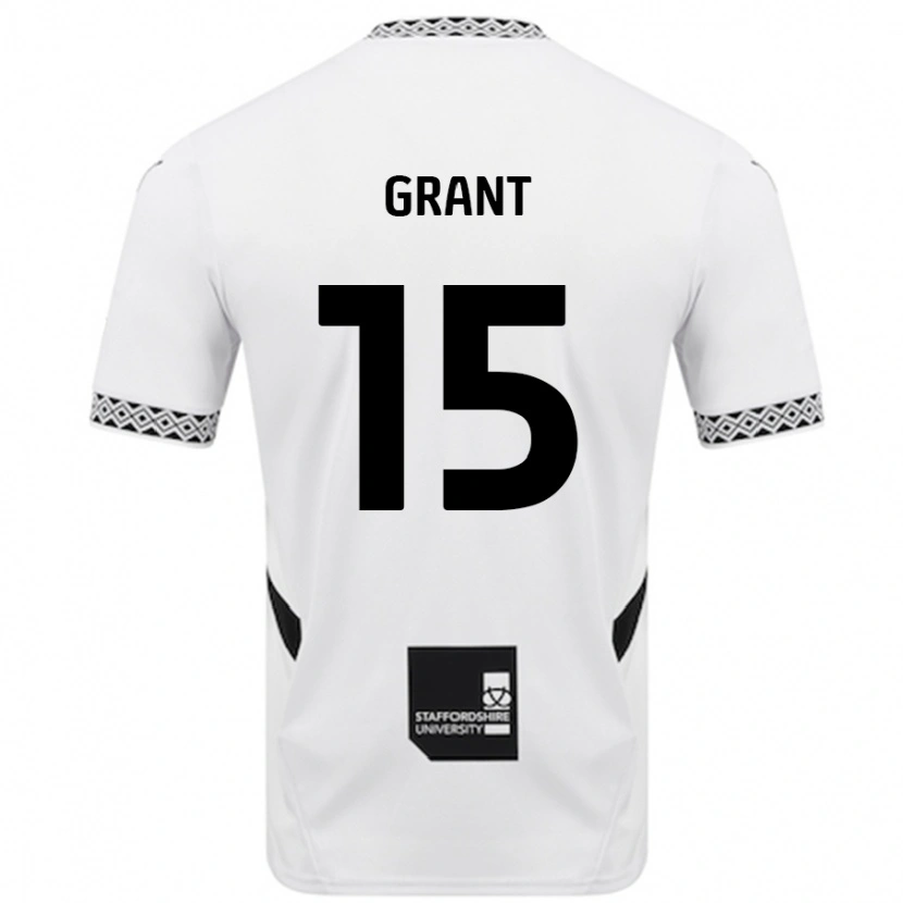 Danxen Kid Conor Grant #15 White Home Jersey 2024/25 T-Shirt