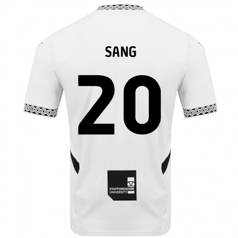 Danxen Kid Tom Sang #20 White Home Jersey 2024/25 T-Shirt