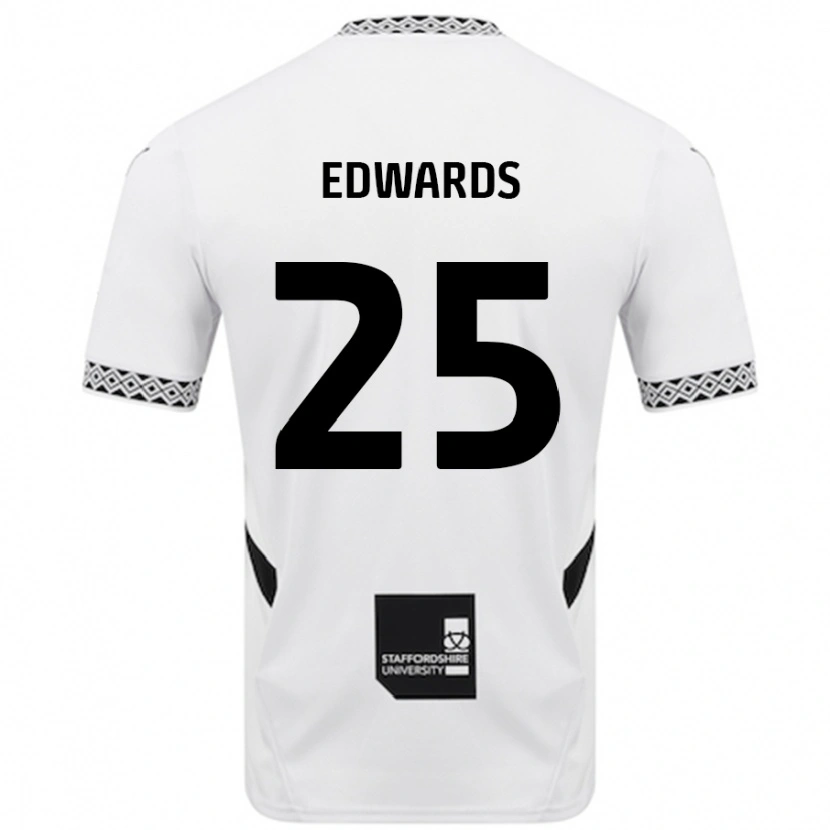 Danxen Kid Diamond Edwards #25 White Home Jersey 2024/25 T-Shirt