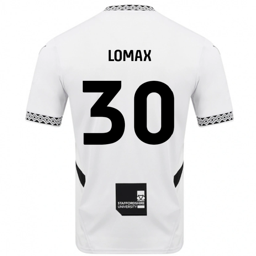 Danxen Kid Ben Lomax #30 White Home Jersey 2024/25 T-Shirt