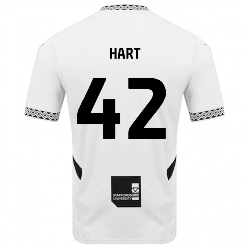 Danxen Kid Sam Hart #42 White Home Jersey 2024/25 T-Shirt