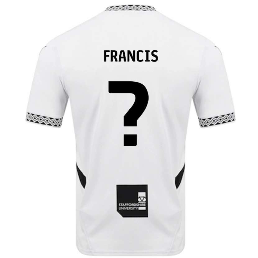 Danxen Kid Louis Francis #0 White Home Jersey 2024/25 T-Shirt