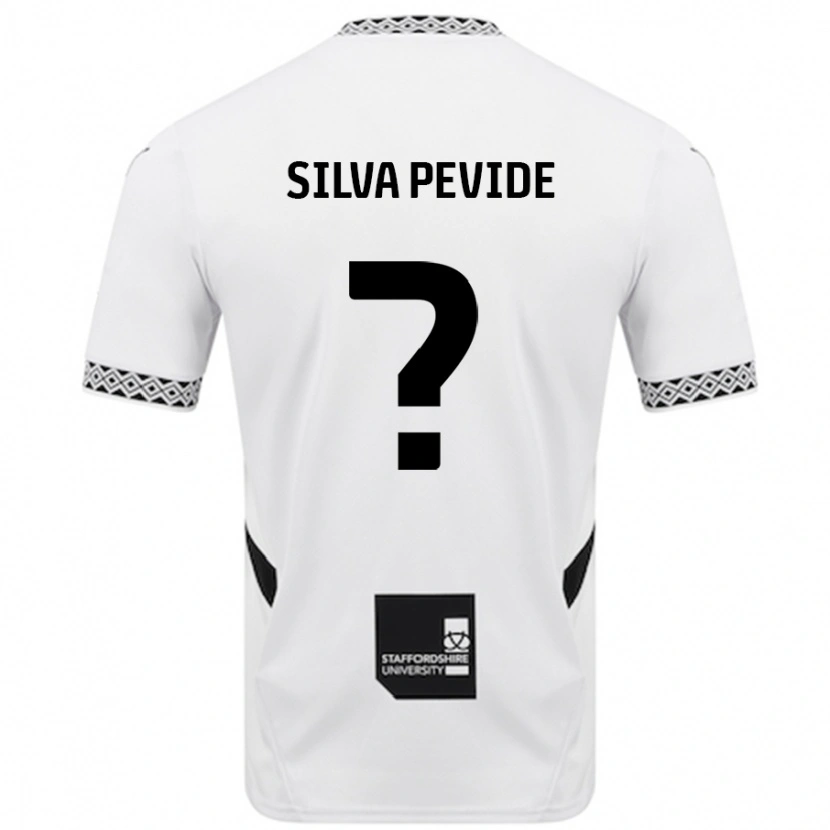 Danxen Kid Joao Silva Pevide #0 White Home Jersey 2024/25 T-Shirt