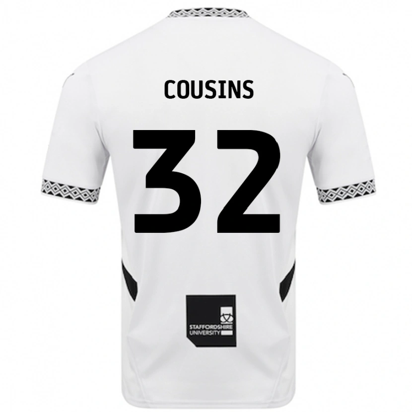 Danxen Kid Logan Cousins #32 White Home Jersey 2024/25 T-Shirt