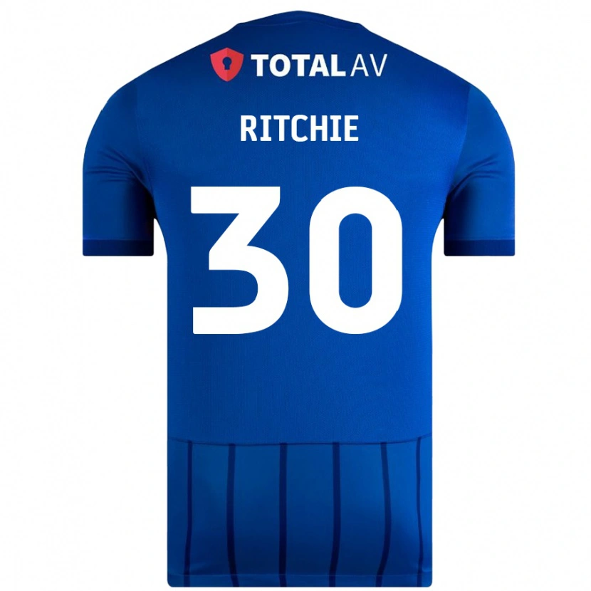 Danxen Kid Matt Ritchie #30 Blue Home Jersey 2024/25 T-Shirt