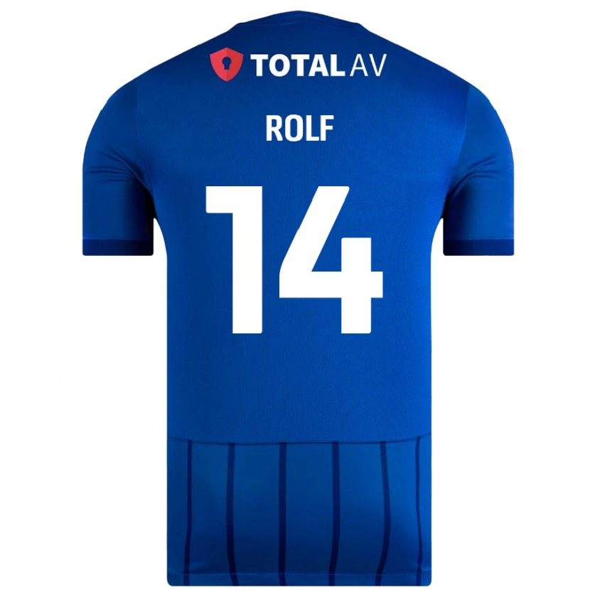 Danxen Kid Annie Rolf #14 Blue Home Jersey 2024/25 T-Shirt