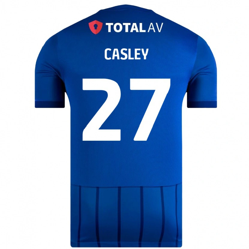 Danxen Kid Riva Casley #27 Blue Home Jersey 2024/25 T-Shirt