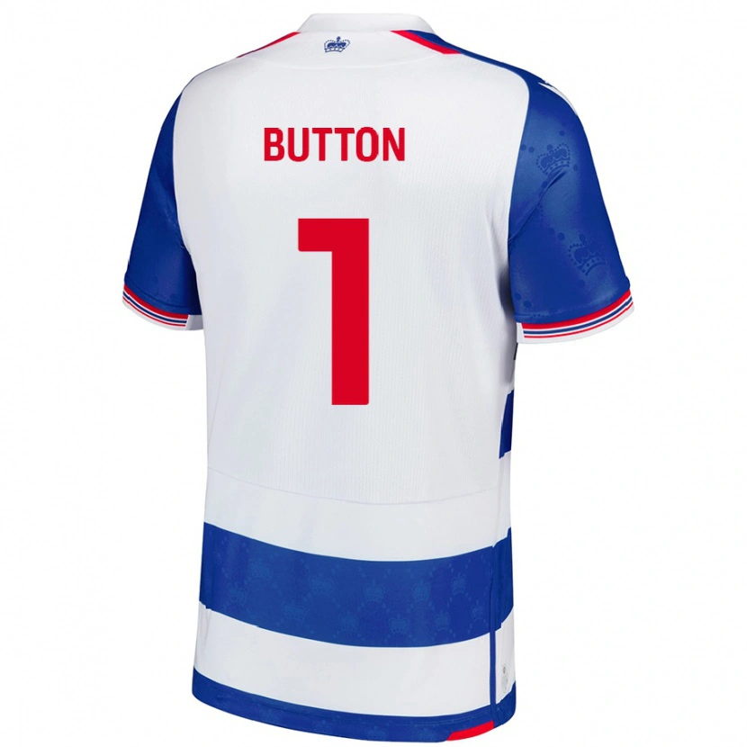 Danxen Kid David Button #1 Blue White Home Jersey 2024/25 T-Shirt