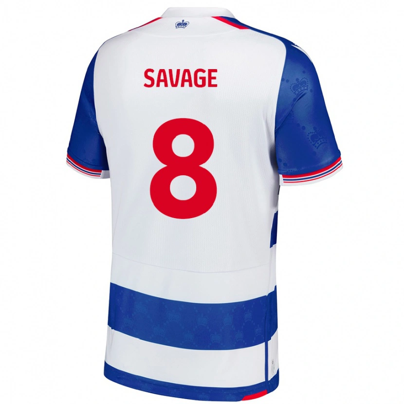 Danxen Kid Charlie Savage #8 Blue White Home Jersey 2024/25 T-Shirt