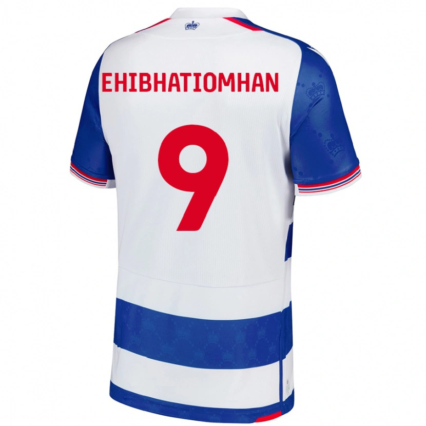 Danxen Kid Kelvin Ehibhatiomhan #9 Blue White Home Jersey 2024/25 T-Shirt