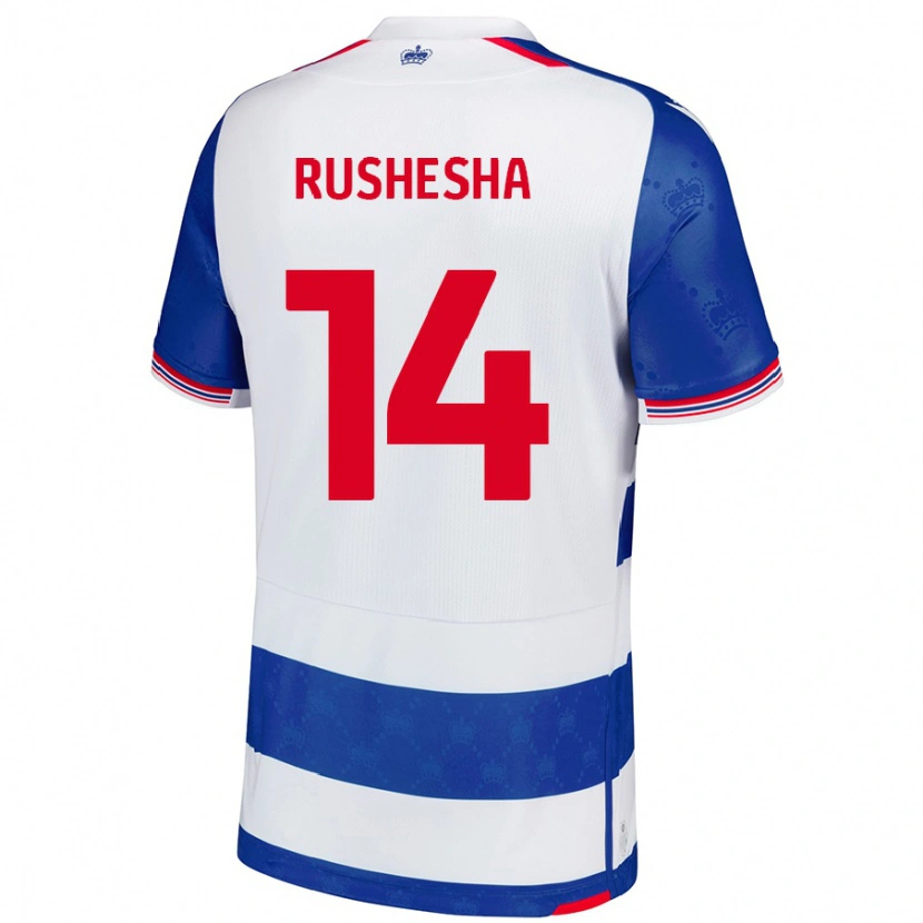 Danxen Kid Tivonge Rushesha #14 Blue White Home Jersey 2024/25 T-Shirt