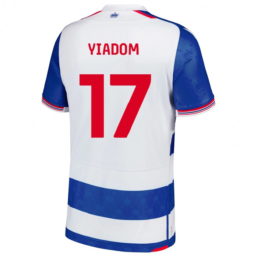 Danxen Kid Andy Yiadom #17 Blue White Home Jersey 2024/25 T-Shirt