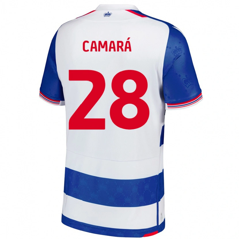 Danxen Kid Mamadi Camará #28 Blue White Home Jersey 2024/25 T-Shirt