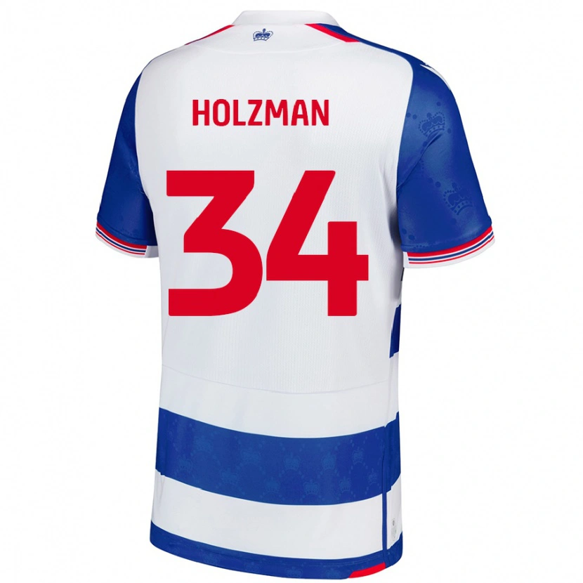 Danxen Kid Louie Holzman #34 Blue White Home Jersey 2024/25 T-Shirt