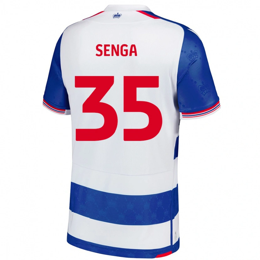 Danxen Kid Jack Senga #35 Blue White Home Jersey 2024/25 T-Shirt