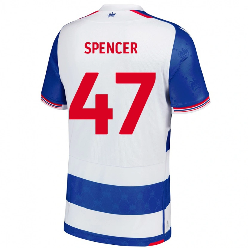 Danxen Kid Shay Spencer #47 Blue White Home Jersey 2024/25 T-Shirt