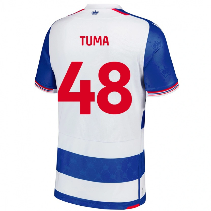 Danxen Kid Basil Tuma #48 Blue White Home Jersey 2024/25 T-Shirt