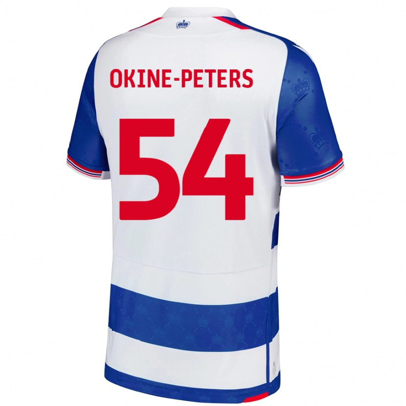 Danxen Kid Jeremiah Okine-Peters #54 Blue White Home Jersey 2024/25 T-Shirt