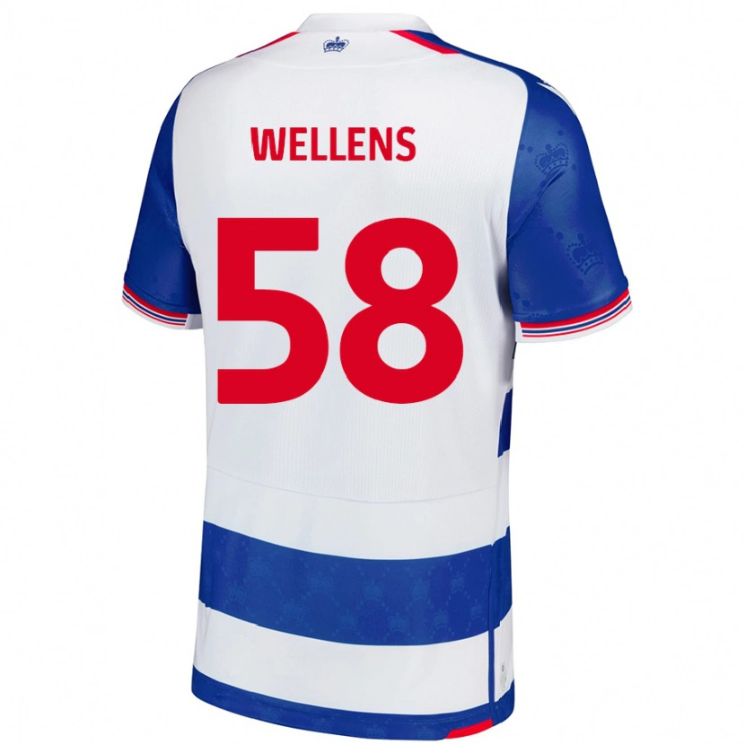 Danxen Kid Charlie Wellens #58 Blue White Home Jersey 2024/25 T-Shirt