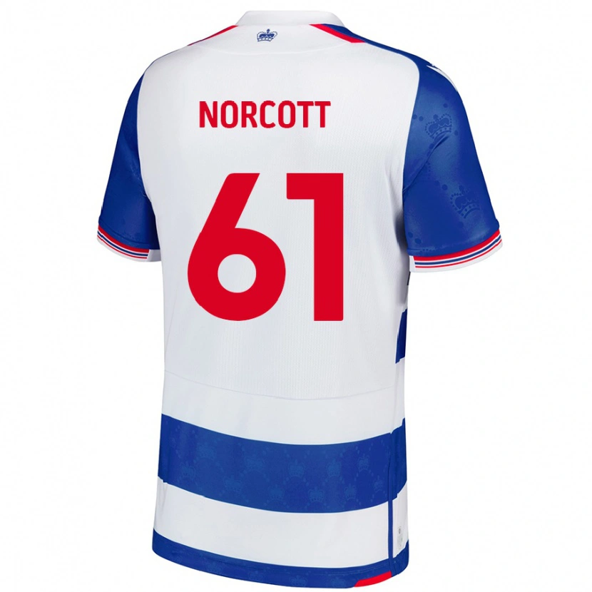 Danxen Kid Tom Norcott #61 Blue White Home Jersey 2024/25 T-Shirt