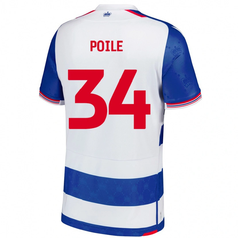 Danxen Kid Imogen Poile #34 Blue White Home Jersey 2024/25 T-Shirt