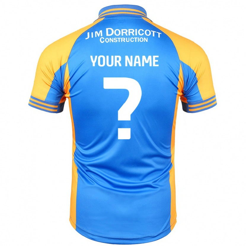 Danxen Kid Your Name #0 Blue Amber Home Jersey 2024/25 T-Shirt