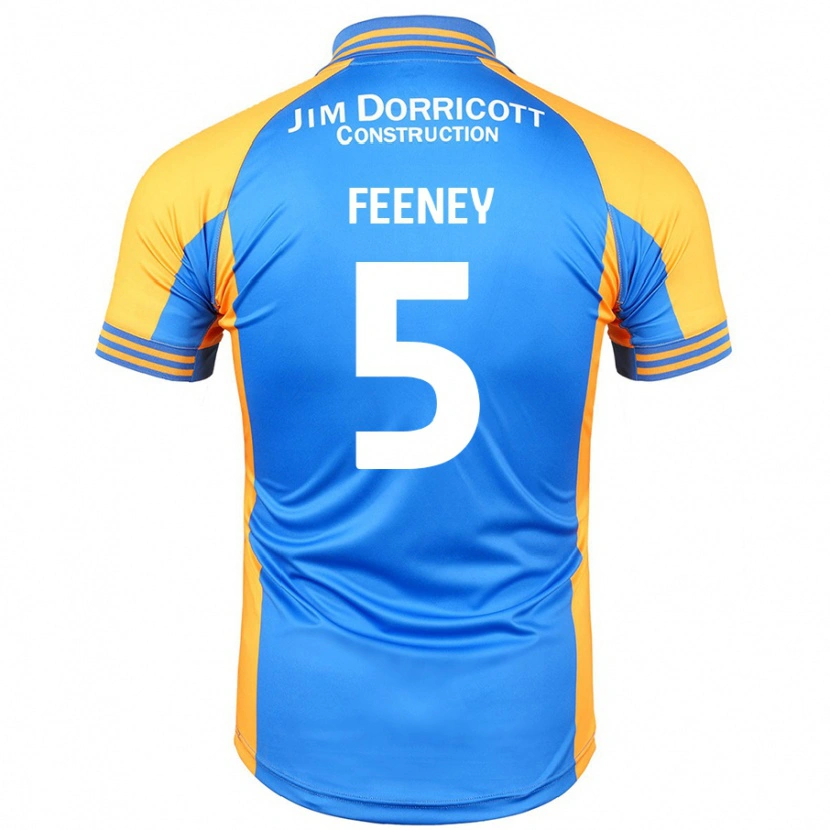 Danxen Kid Morgan Feeney #5 Blue Amber Home Jersey 2024/25 T-Shirt