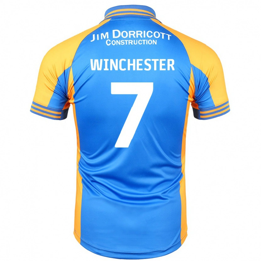 Danxen Kid Carl Winchester #7 Blue Amber Home Jersey 2024/25 T-Shirt