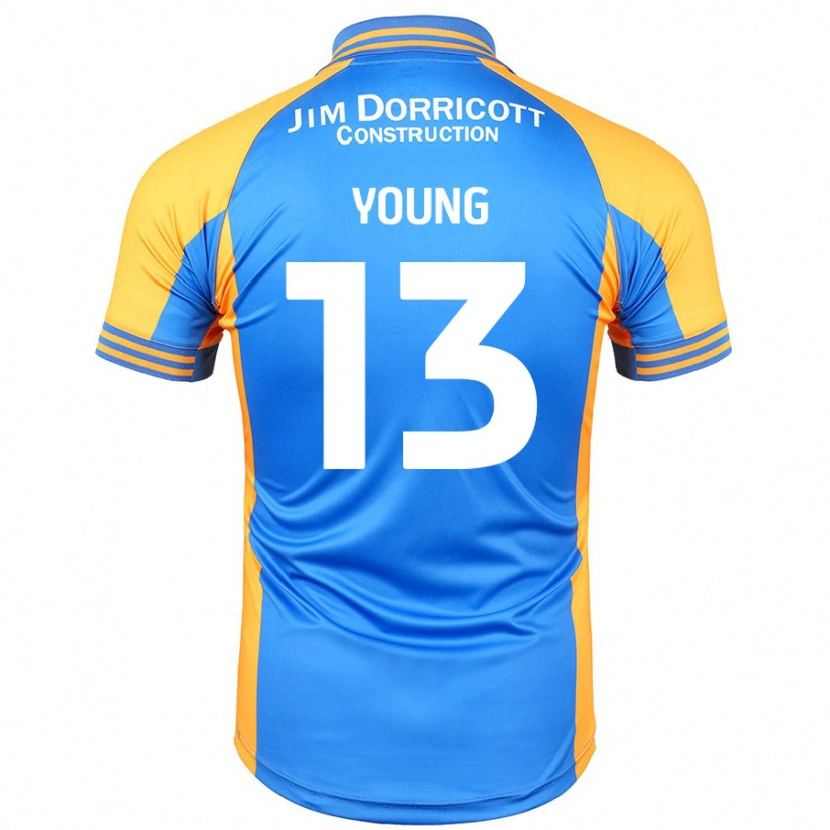 Danxen Kid Joe Young #13 Blue Amber Home Jersey 2024/25 T-Shirt