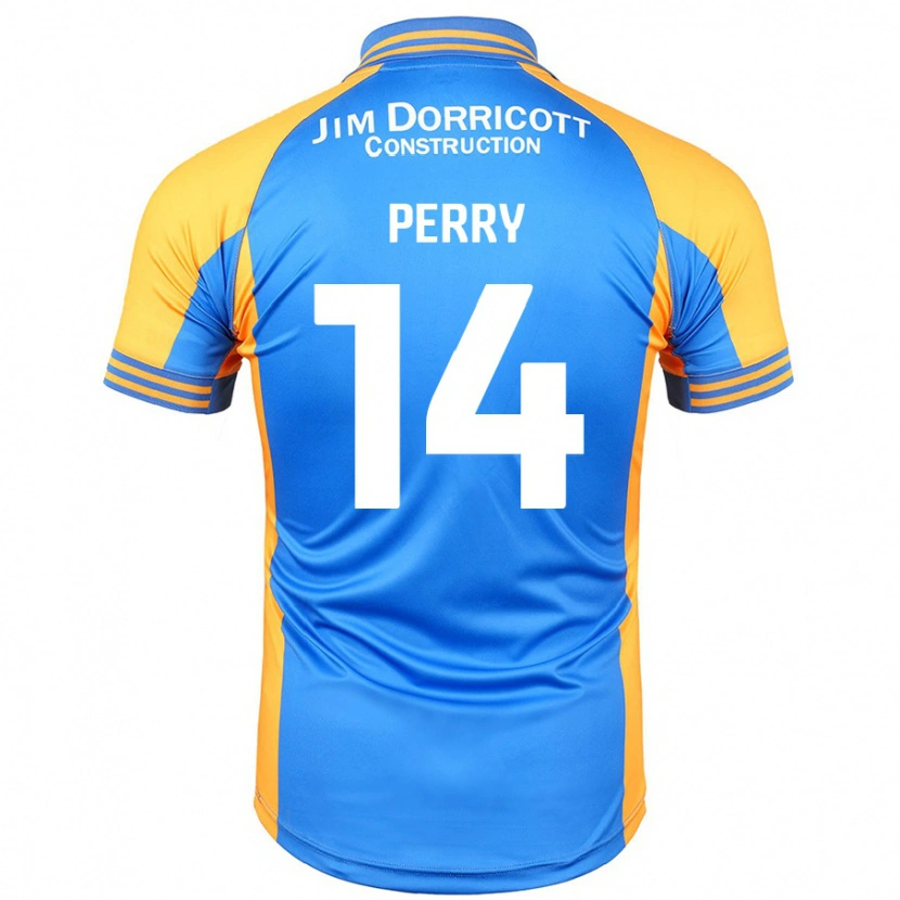 Danxen Kid Taylor Perry #14 Blue Amber Home Jersey 2024/25 T-Shirt