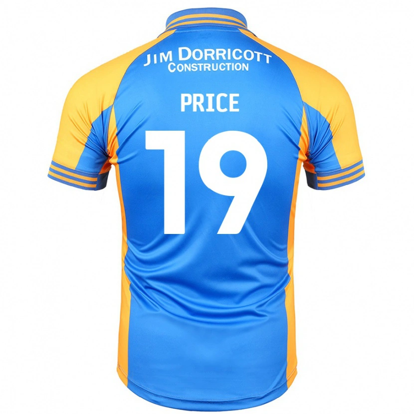 Danxen Kid Jack Price #19 Blue Amber Home Jersey 2024/25 T-Shirt