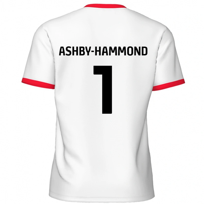 Danxen Kid Taye Ashby-Hammond #1 White Red Home Jersey 2024/25 T-Shirt