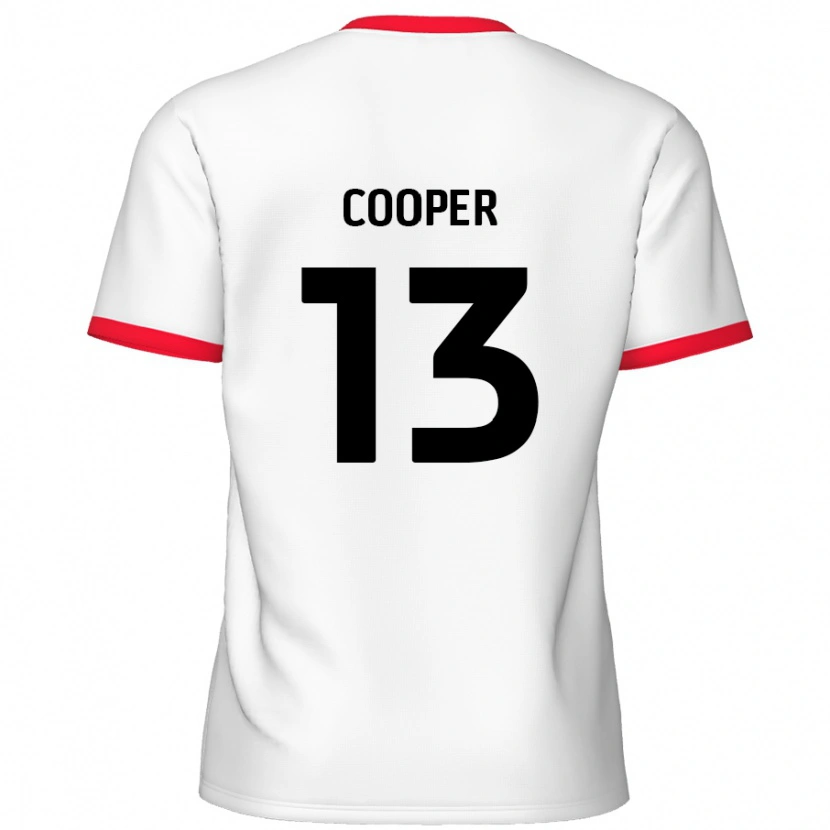 Danxen Kid Murphy Cooper #13 White Red Home Jersey 2024/25 T-Shirt