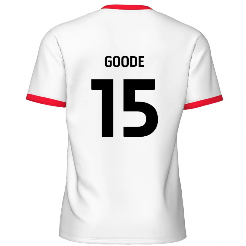 Danxen Kid Charlie Goode #15 White Red Home Jersey 2024/25 T-Shirt