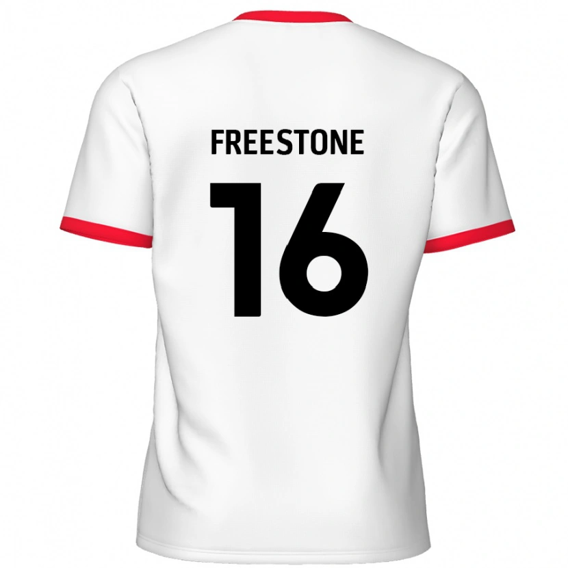 Danxen Kid Lewis Freestone #16 White Red Home Jersey 2024/25 T-Shirt