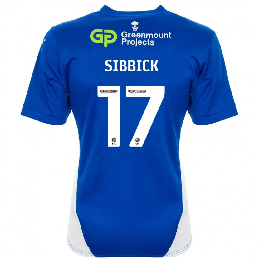 Danxen Kid Toby Sibbick #17 Blue White Home Jersey 2024/25 T-Shirt