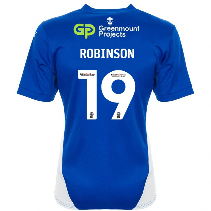 Danxen Kid Luke Robinson #19 Blue White Home Jersey 2024/25 T-Shirt