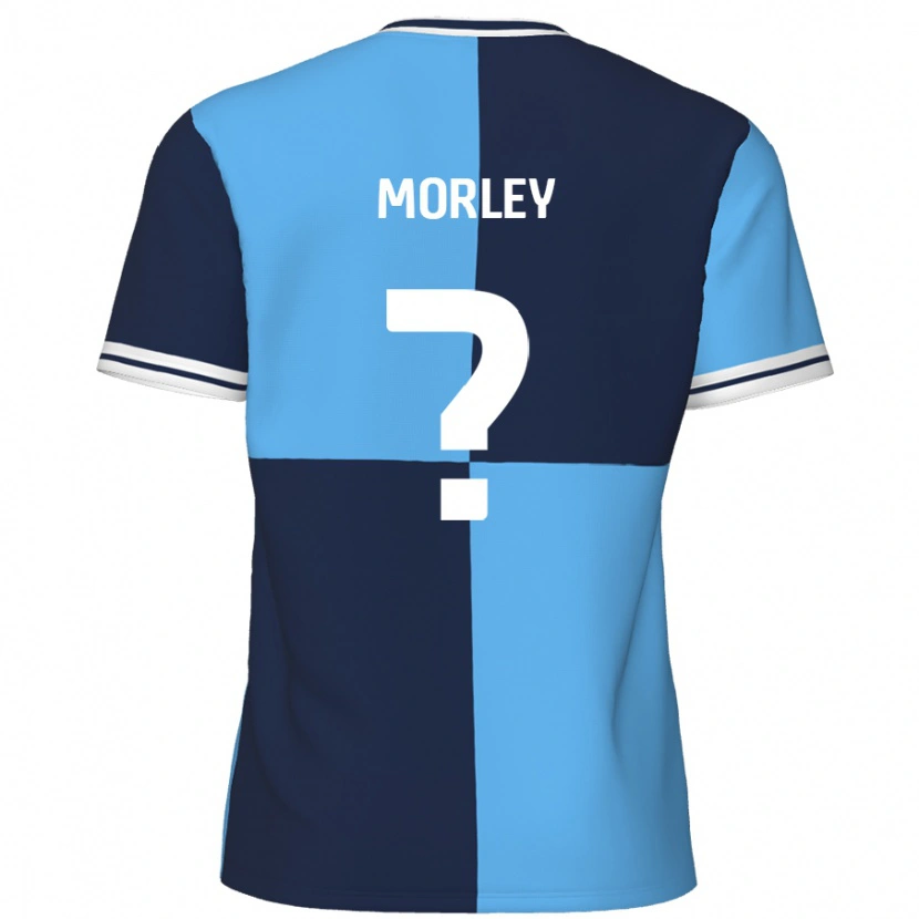 Danxen Kid Aaron Morley #0 Sky Blue Dark Blue Home Jersey 2024/25 T-Shirt