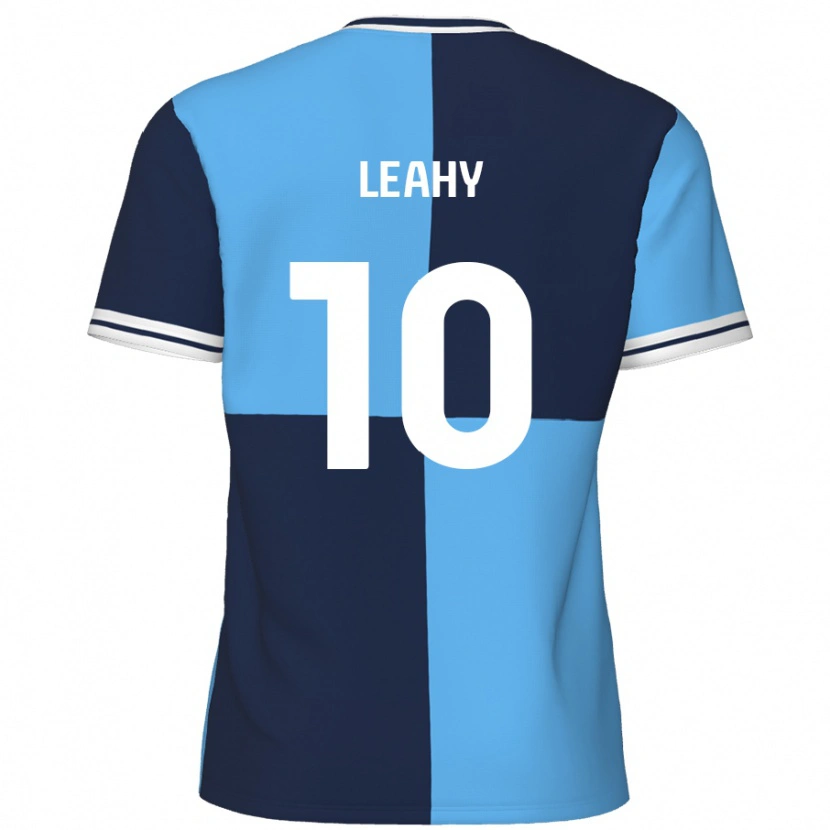 Danxen Kid Luke Leahy #10 Sky Blue Dark Blue Home Jersey 2024/25 T-Shirt