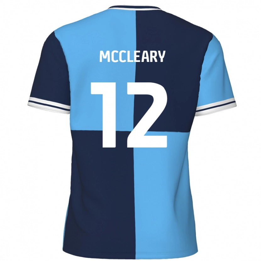 Danxen Kid Garath Mccleary #12 Sky Blue Dark Blue Home Jersey 2024/25 T-Shirt