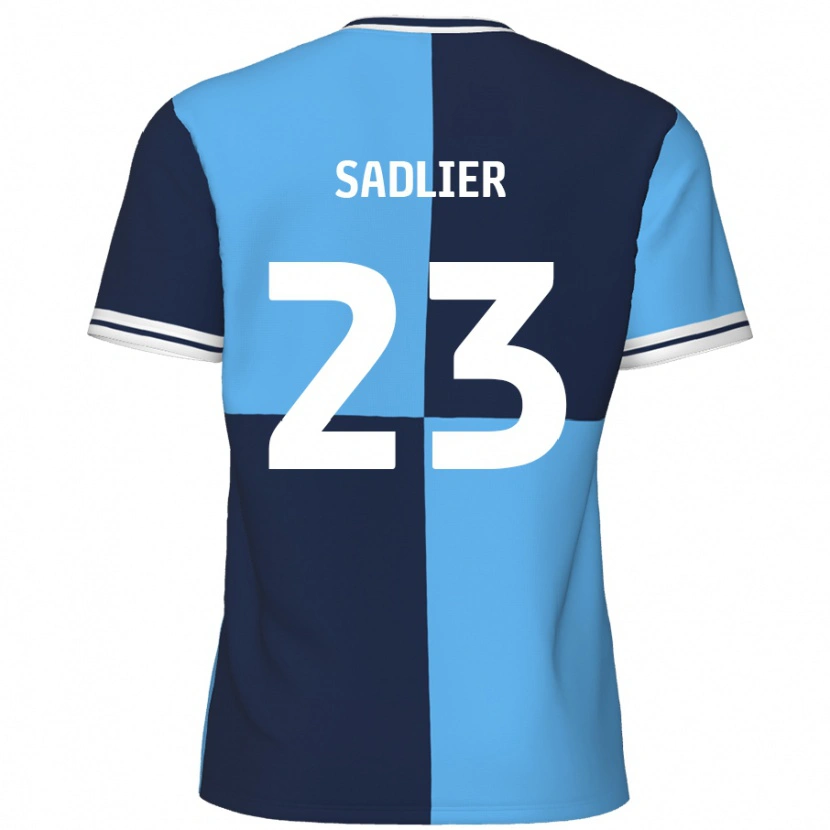 Danxen Kid Kieran Sadlier #23 Sky Blue Dark Blue Home Jersey 2024/25 T-Shirt