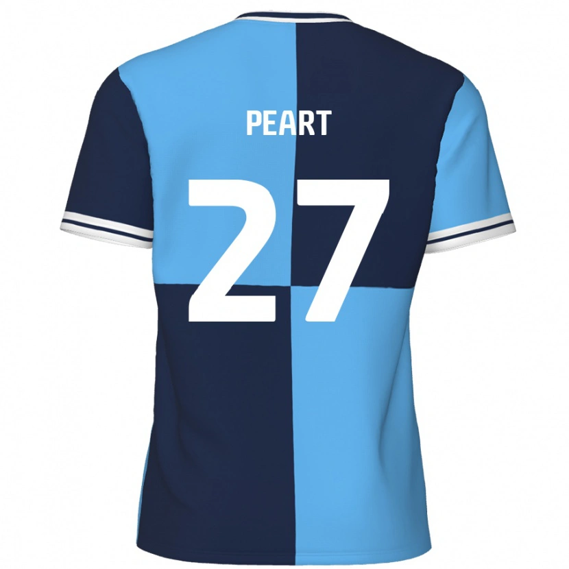 Danxen Kid Brody Peart #27 Sky Blue Dark Blue Home Jersey 2024/25 T-Shirt