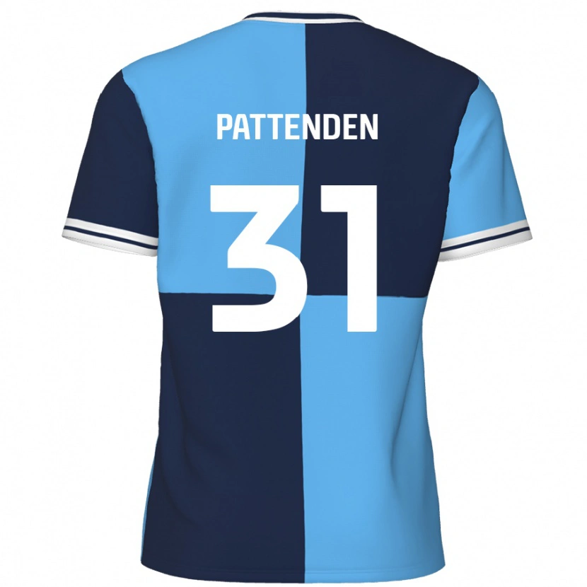 Danxen Kid Jasper Pattenden #31 Sky Blue Dark Blue Home Jersey 2024/25 T-Shirt