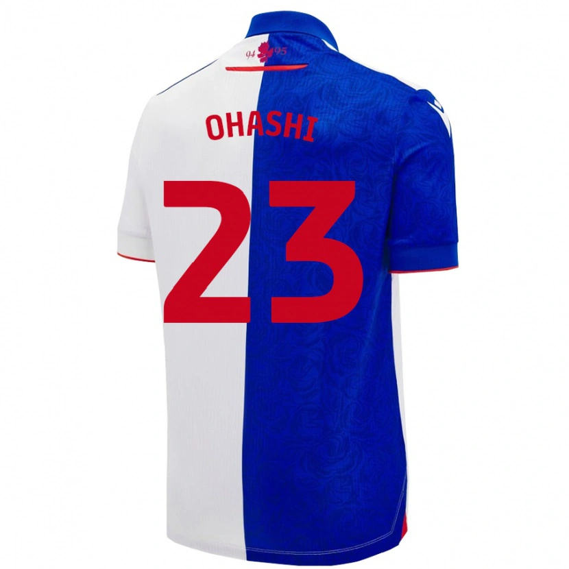 Danxen Kid Yuki Ohashi #23 Sky Blue White Home Jersey 2024/25 T-Shirt